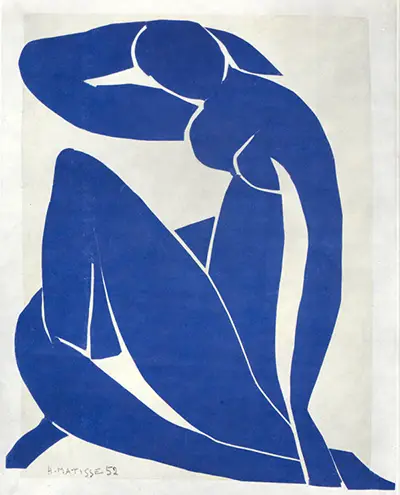 Nu bleu II Henri Matisse